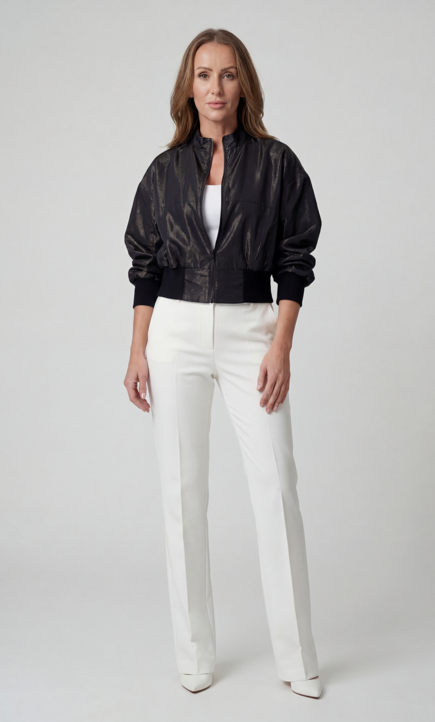 Lesklá bombera čierna